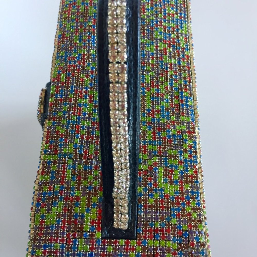 Handcrafted Upcycled Vintage Evening Bag - Picture 6 of 8